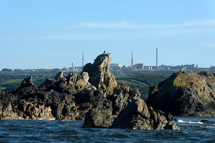 Usine AREVAA l’ouest du Cotentin (Manche), la Hague est une terre de contrastes et de lumières, une région sauvage et préservée. Le mot Hague est un ancien terme dialectal normand. Il est issu du vieux norois qui signifie «enclos, terrain clos».La Hague présente un littoral varié : falaises abruptes (entre Urville-Nacqueville et Omonville-la-Rogue, et entre Auderville et Vauville), au pied desquelles se trouve une succession de baies, grandes plages (Urville-Nacqueville et à Vauville), d'îlots et platiers rocheux (cap de la Hague,pointe de Jardeheu..), des massifs dunaires (Biville), des grèves de galets (Anse Saint-Martin), des marais arrière-littoraux (Mare de Vauville) et des vallons boisés (Hubiland, Sabine…). La côte est également agrémentée de petits ports (Goury, le Houguet, Port Racine, Port du Hâble…) et de mouillages.La péninsule haguaise est principalement un pays de landes et de bocage, à l'intérieur des terres, formées de fougères, bruyères, genêts et ajoncs.