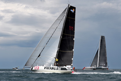La Drheam Cup, grand prix de France de course au large, au départ de Cherbourg-en-Cotentin.
