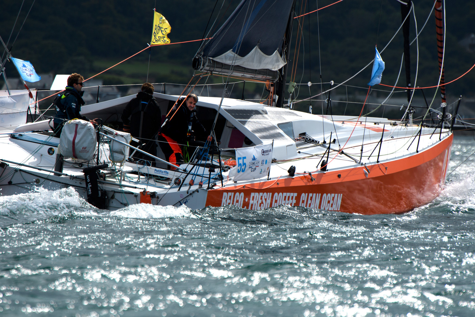 La Drheam Cup, grand prix de France de course au large, au départ de Cherbourg-en-Cotentin.