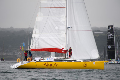 La Drheam Cup, grand prix de France de course au large, au départ de Cherbourg-en-Cotentin.