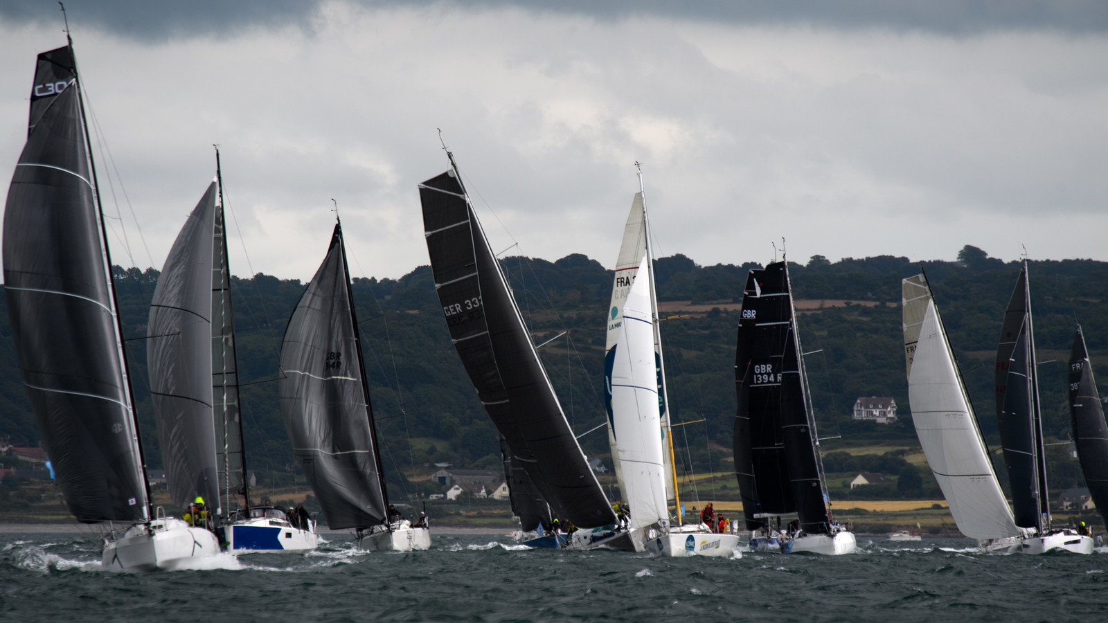 La Drheam Cup, grand prix de France de course au large, au départ de Cherbourg-en-Cotentin.