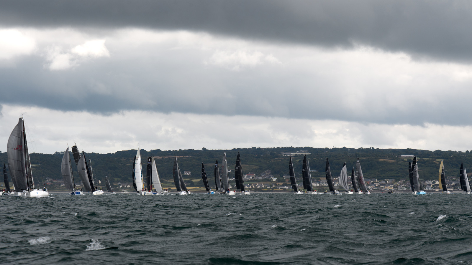 La Drheam Cup, grand prix de France de course au large, au départ de Cherbourg-en-Cotentin.
