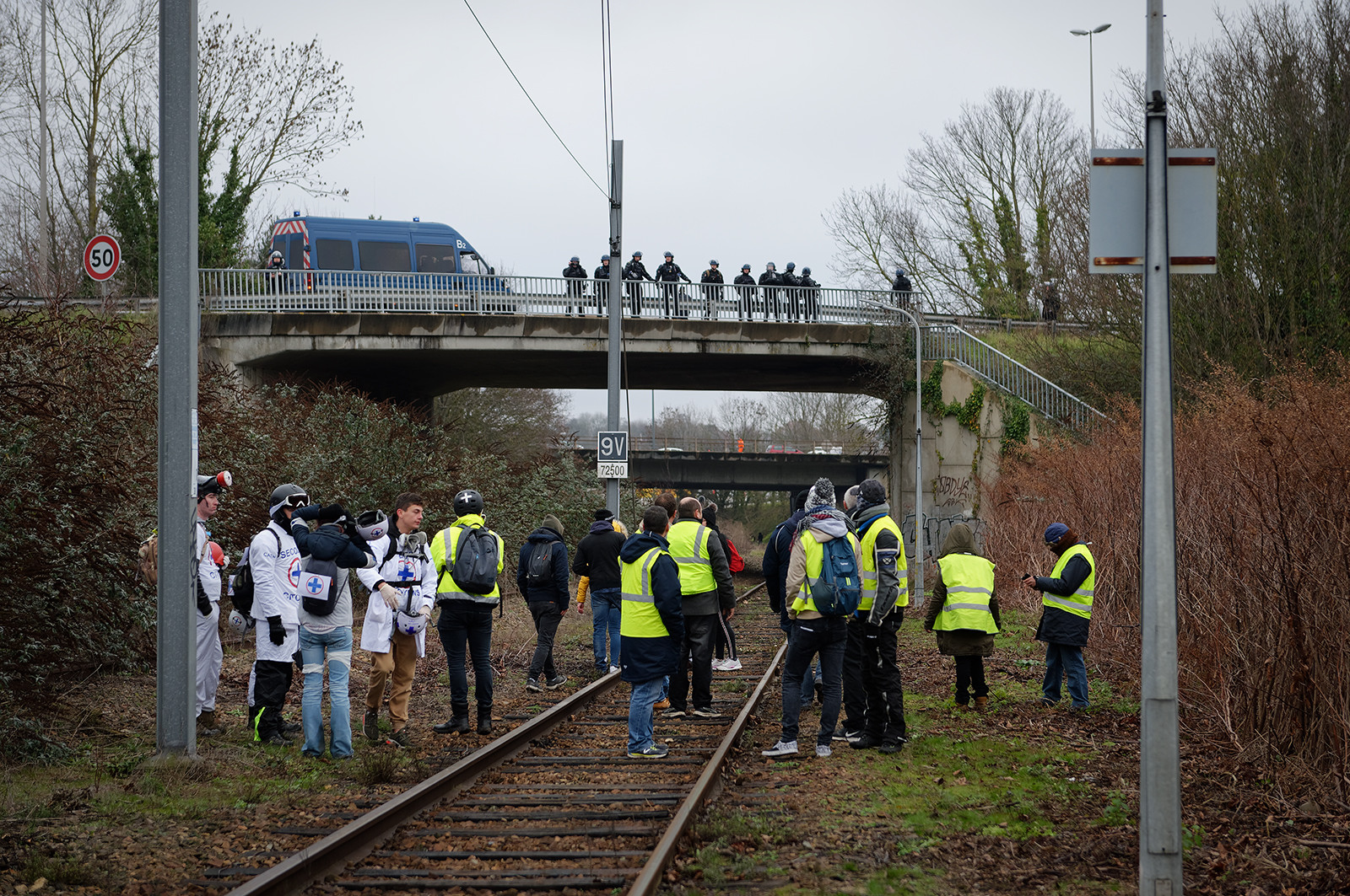 Gilets jaunes.