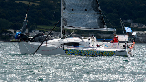 La Drheam Cup, grand prix de France de course au large, au départ de Cherbourg-en-Cotentin.