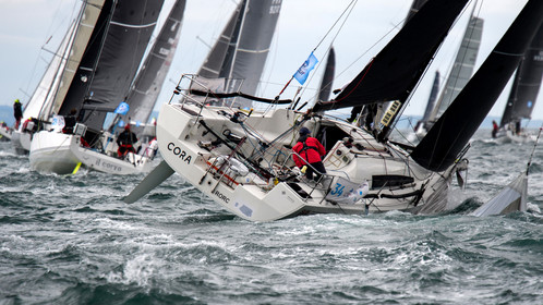 La Drheam Cup, grand prix de France de course au large, au départ de Cherbourg-en-Cotentin.