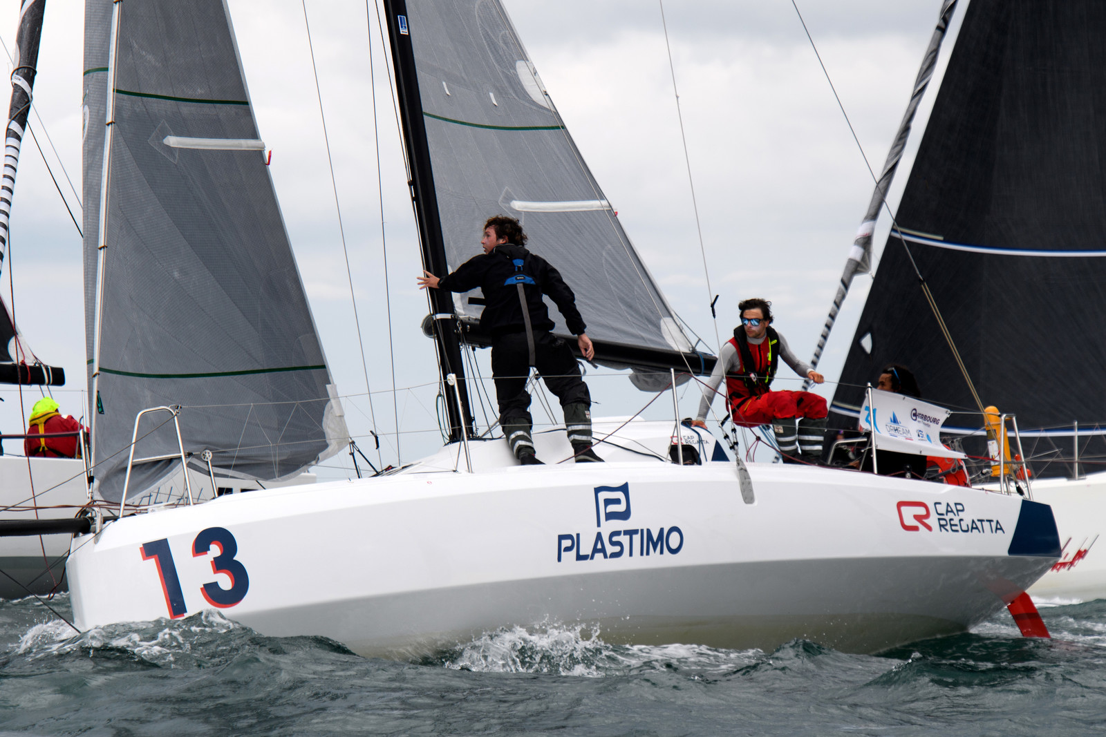La Drheam Cup, grand prix de France de course au large, au départ de Cherbourg-en-Cotentin.