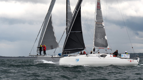 La Drheam Cup, grand prix de France de course au large, au départ de Cherbourg-en-Cotentin.