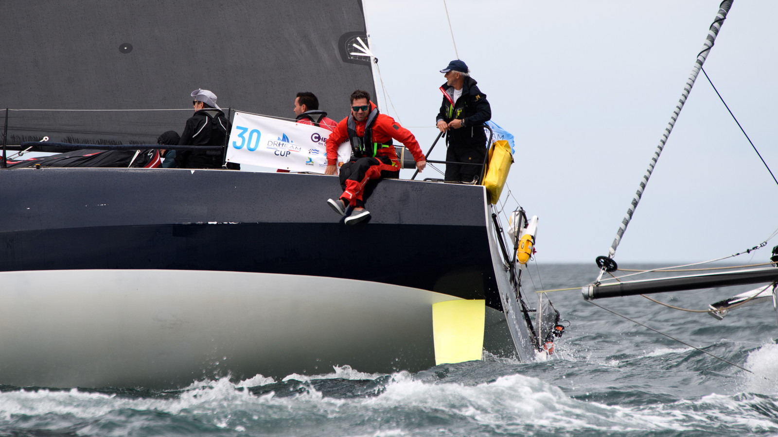La Drheam Cup, grand prix de France de course au large, au départ de Cherbourg-en-Cotentin.
