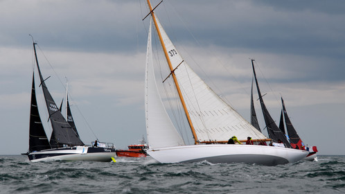 La Drheam Cup, grand prix de France de course au large, au départ de Cherbourg-en-Cotentin.