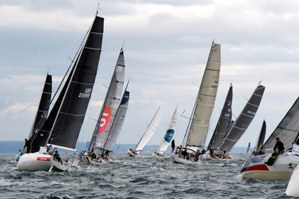 La Drheam Cup, grand prix de France de course au large, au départ de Cherbourg-en-Cotentin.