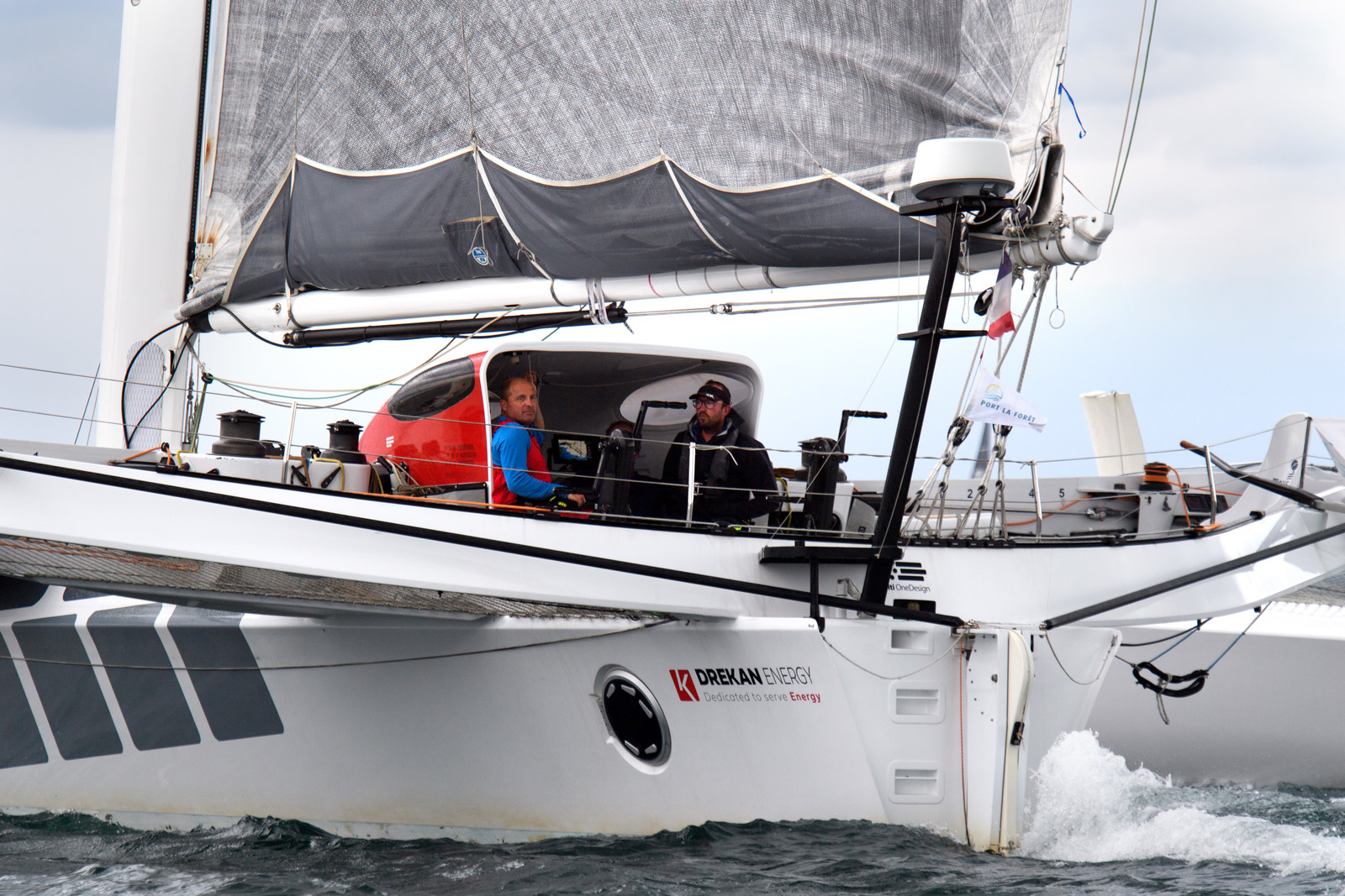La Drheam Cup, grand prix de France de course au large, au départ de Cherbourg-en-Cotentin.