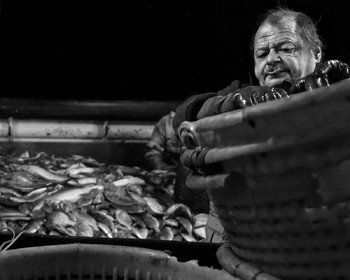 Marin pêcheur.. Deux mots qui suscitent tant de sentiments divers chez les gens de terre... Respect, admiration pour cette liberté, ce courage, mais aussi souvent peur et angoisse. Sont-ils fous ou désepérés pour risquer ainsi leurs vies quotidiennement ? Non, justes passionnés par leur métier, la mer est leur grande histoire d'amour.Le salaire de la peur des forcats de la mer, le journaliste avait raison.Ces photographies réalisées au cours de plusieurs marées à bord du Yannick, chalutier cherbourgeois, vous décrivent l'histoire d'un navire, d'un équipage, d'une famille. Vous embarquez à leurs côtés et découvrez leurs conditions de travail, la tempête, la fatigue, et, au détour d'une image, un sourire.Sophie LeroyDirectice de l'Armement Cherbourgeois