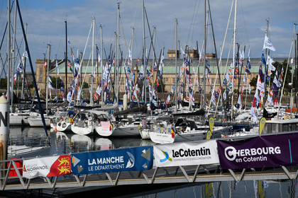 La Drheam Cup, grand prix de France de course au large, au départ de Cherbourg-en-Cotentin.