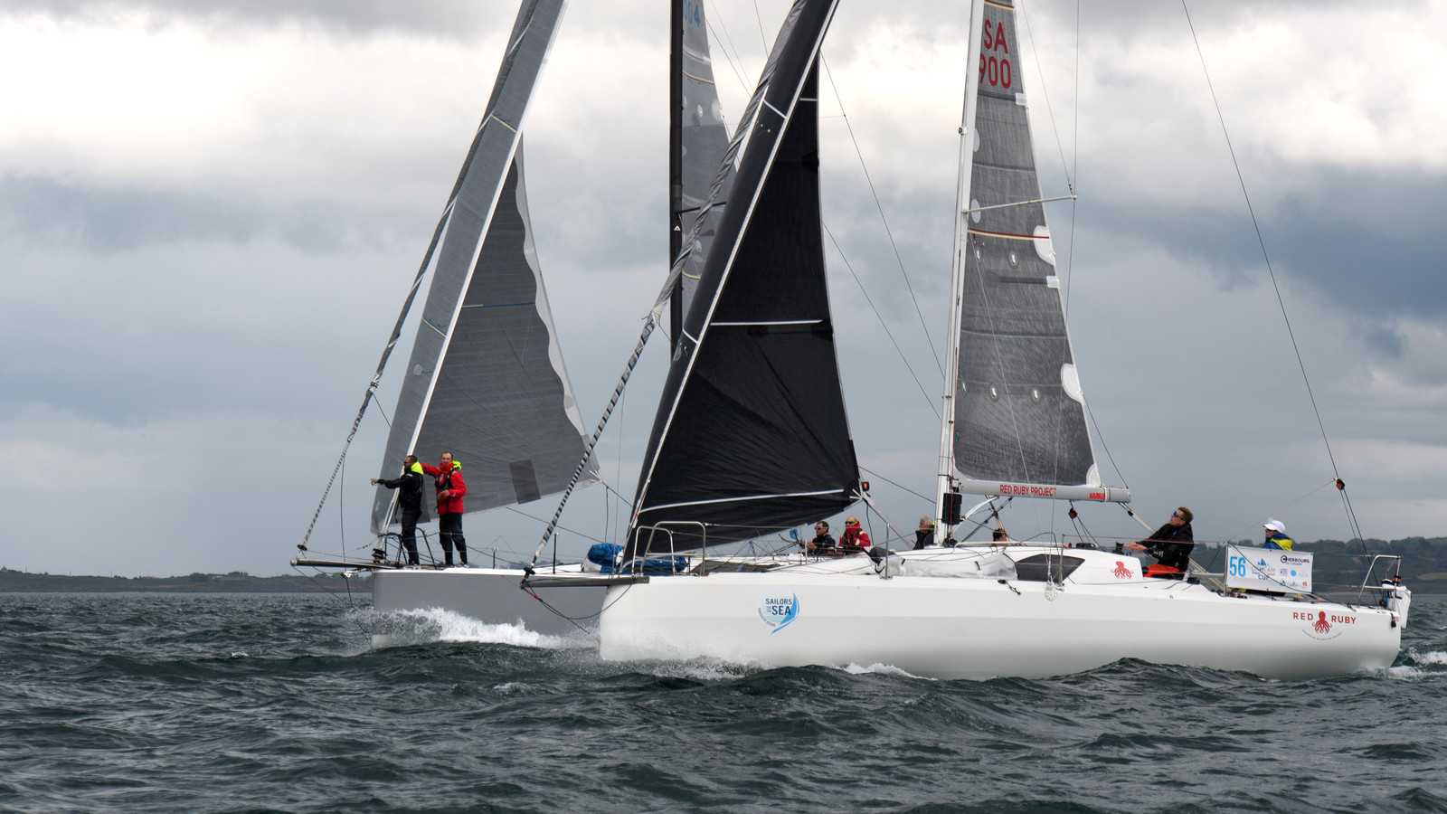 La Drheam Cup, grand prix de France de course au large, au départ de Cherbourg-en-Cotentin.